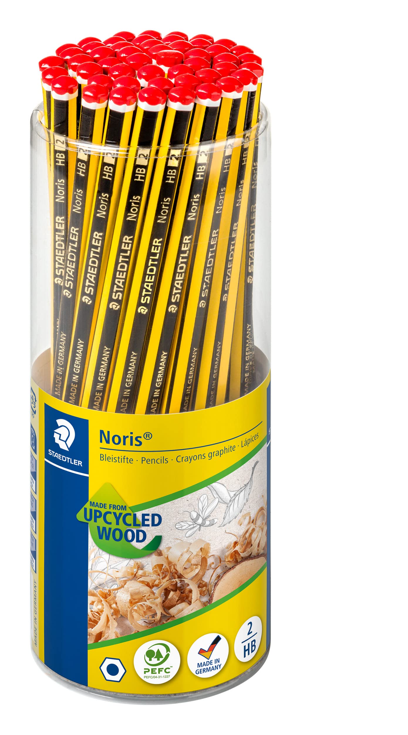 STAEDTLER 120 KP50 Noris Graphite Pencil - HB (Tub of 50)
