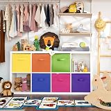 GRANNY SAYS Cube Storage Boxes Pack of 6 33x33x32.4 cm Dark Colorful view 2