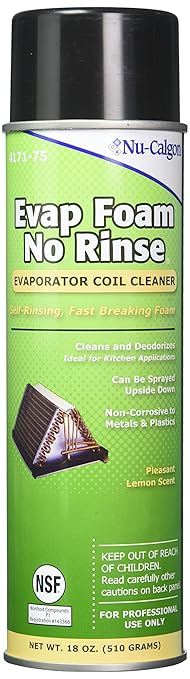 nu-calgon 4171 ac coil cleaner foam