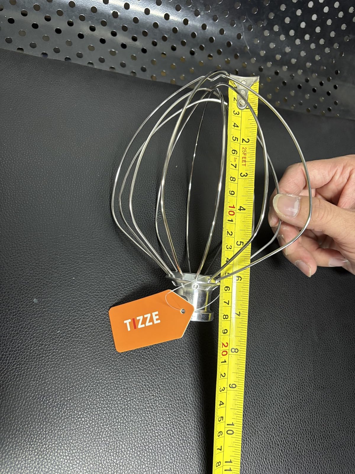 KN256WW 6 QT Wire Whip Stainless Steel for KitchenAid Stand Mixer Accessory Replacement, Egg Cream Stirrer, Cakes Mayonnaise Whisk