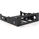 StarTech 3.5-Inch to 5.25-Inch Floppy Mounting Kit Bracket (Black Plastic)