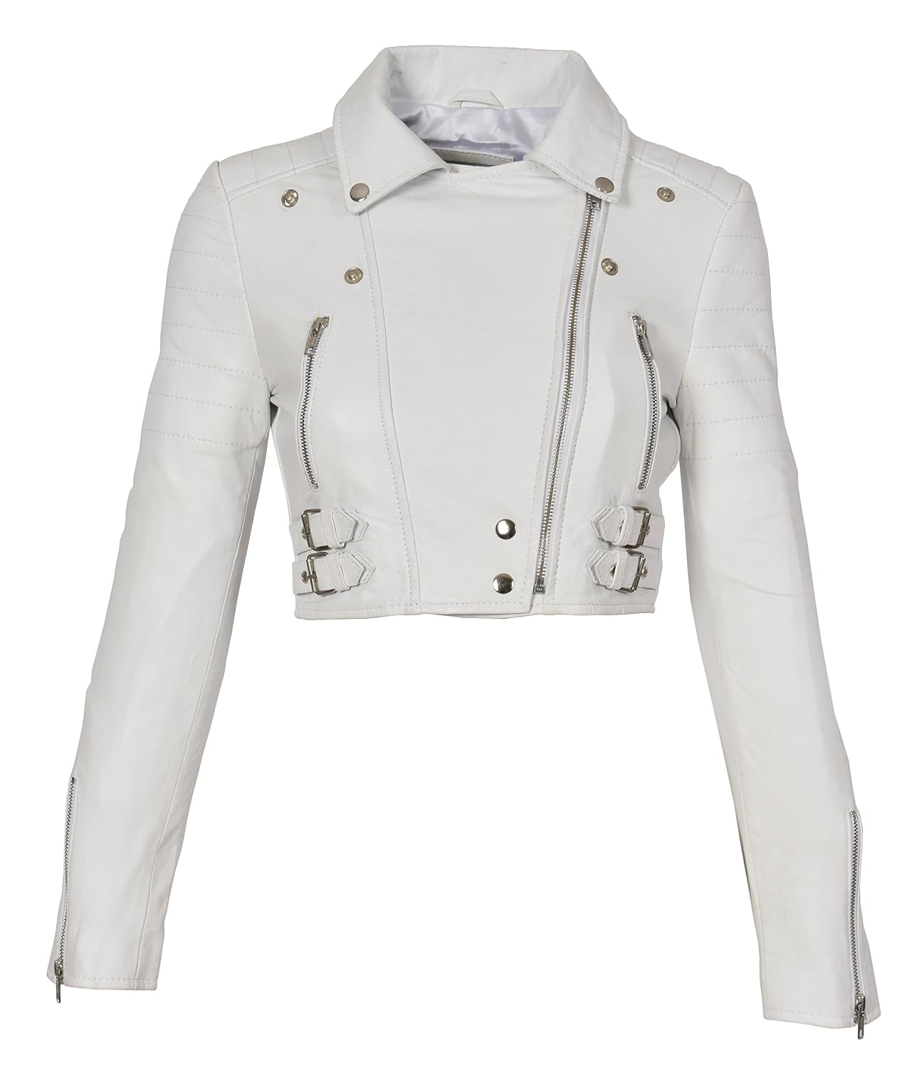 A1 FASHION GOODS White Leather Womens 