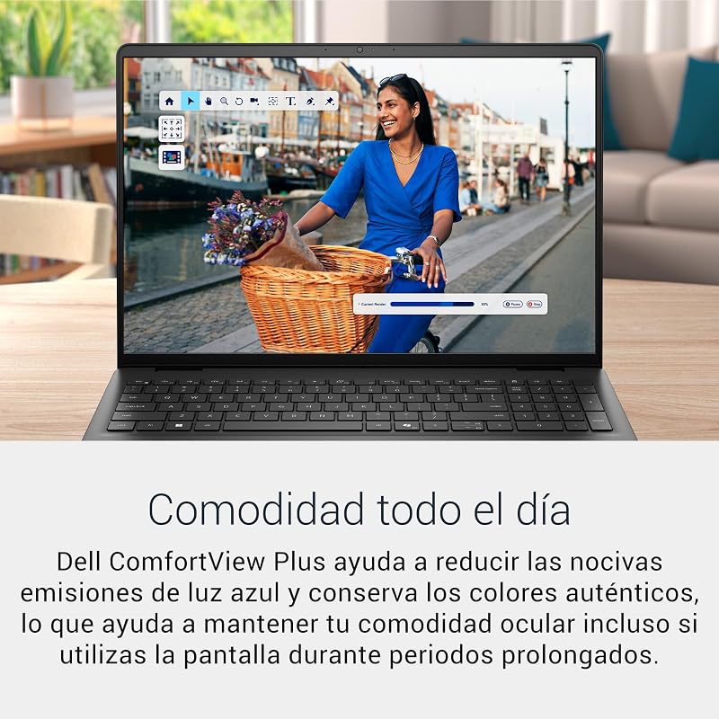 Portátil de 16 DC16250, Intel Core 7 150U, 16" 2K, 16 GB de RAM
