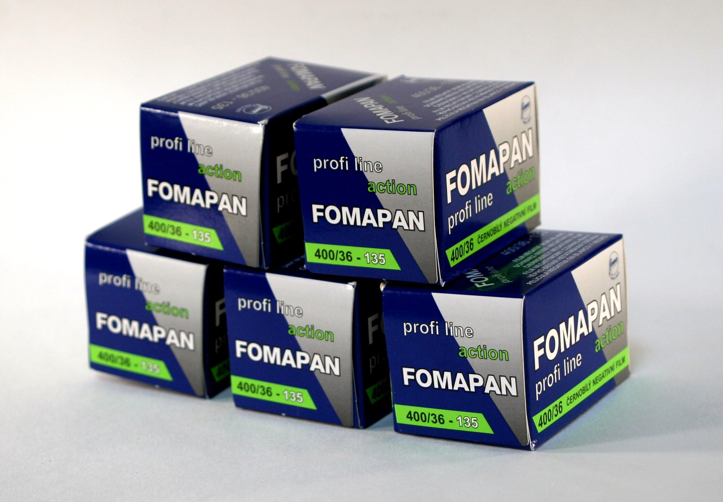 Fomapan 400asa Black and White 35 mm Film 36 Shots Pack of 1