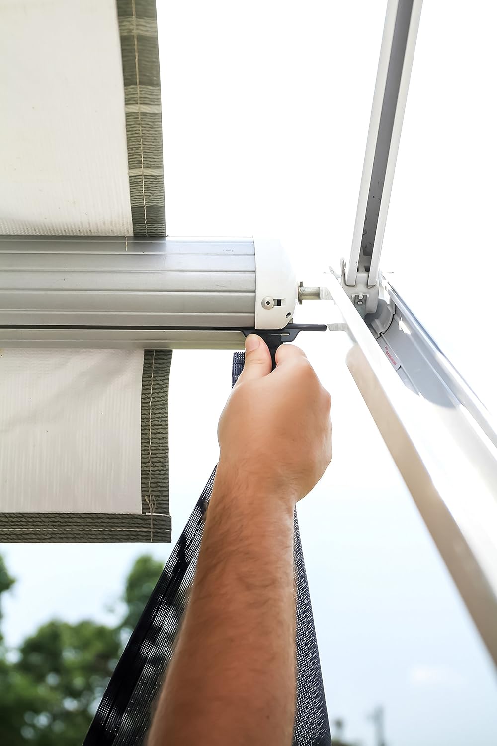 Amazoncom Camco 51456 Blue 54 X 180 RV Awning Shade Automotive