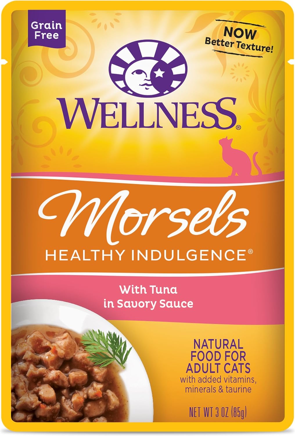 Wellness Healthy Indulgence Morsels Adult Wet Cat Food Pouches