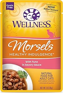 Wellness Healthy Indulgence Morsels Adult Wet Cat Food Pouches