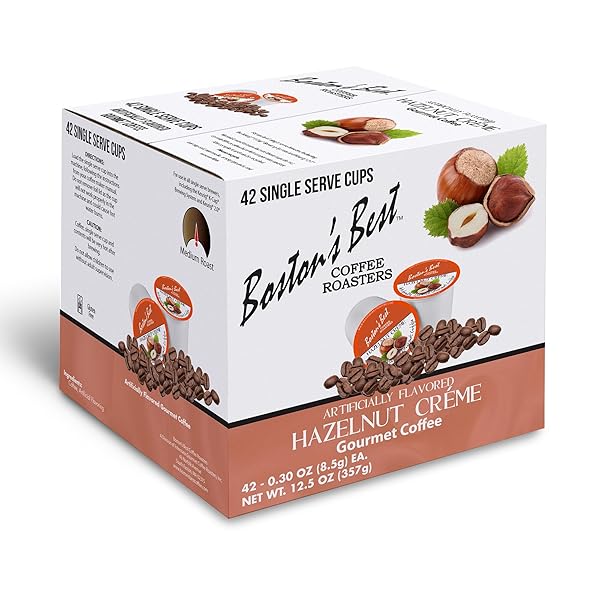 BOSTON’S BEST – HAZELNUT CREME FLAVORED, DELICIOUS GOURMET...