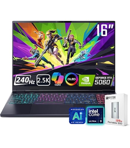 Amazon.com: Acer Predator Helios Neo 16 AI Gaming Laptop | 16