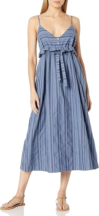 mara hoffman midi dress