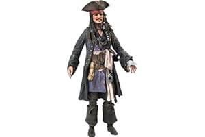 DIAMOND SELECT TOYS Pirates of The Caribbean: Dead Men Tell No Tales: Jack Sparrow Action Figure, 180 months to 1188 months