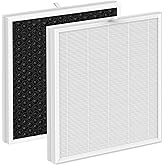 CFKREYA Replacement Filter Compatible with LAMPICK Cleaner-A6 Air Purifier, 4-in-1 Air Filter Replacement, 2 Pack
