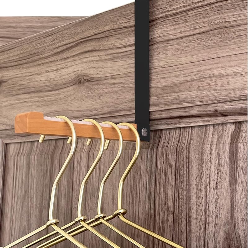 HAOXYO Foldable Over Door Hook Hanger Stainless Steel Coat Towel Bag Robe 22lb
