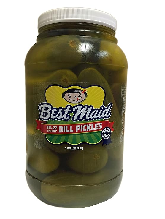 Amazon Com Best Maid Dill Pickles 18 22 Ct 128 Oz Grocery Gourmet Food