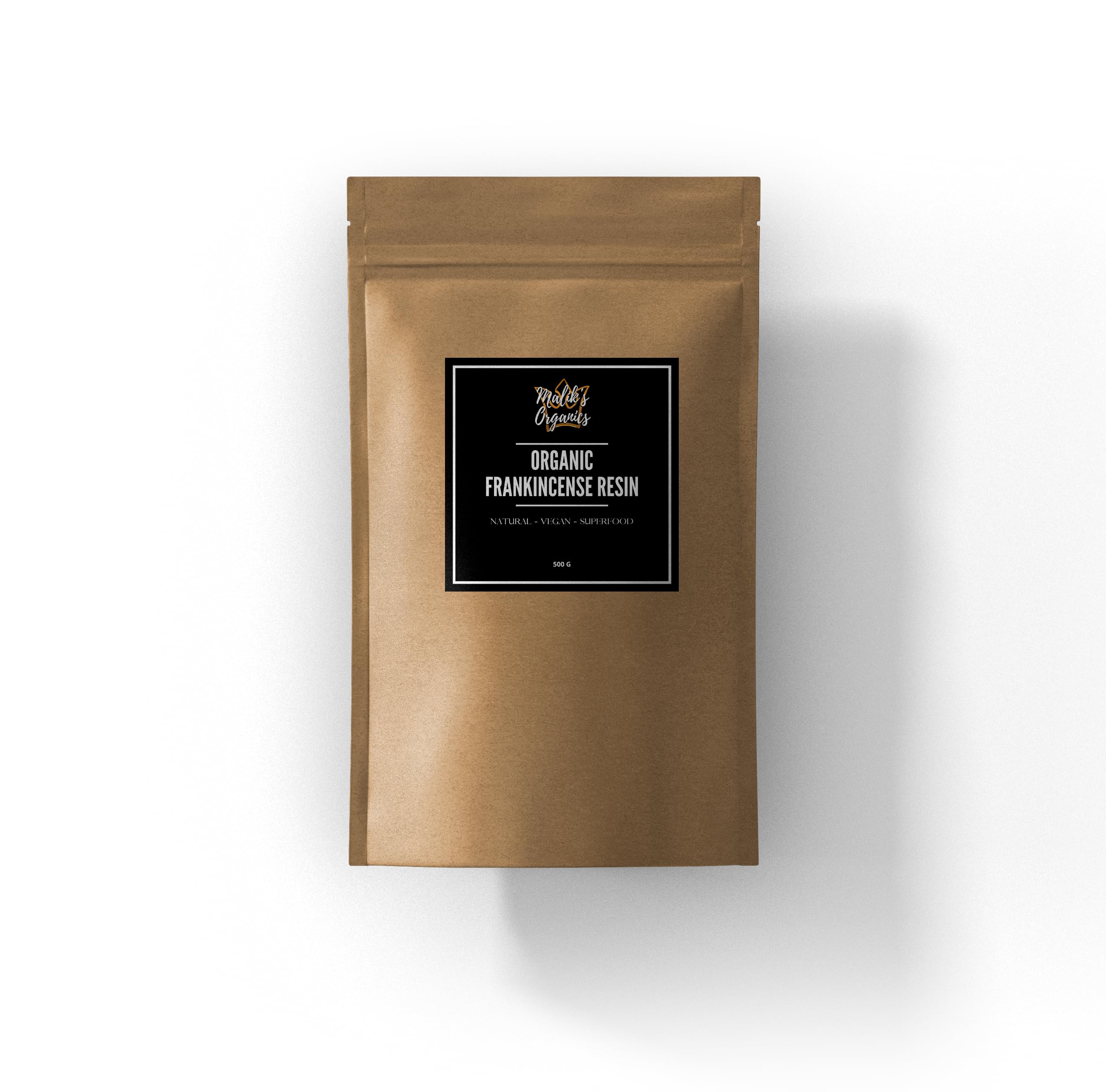 Organic Frankincense Resin - 100% Natural, Handpicked Boswellia Sourced for Aromatherapy and Meditation - Pure, Eco-Friendly Home Fragrance (500 G)