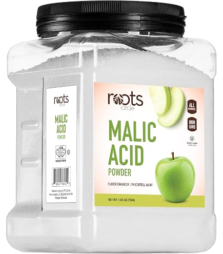 thumbnail image 2 of BSG Malic Acid 1LB (Food Grade USP) - For Cider, Beer, Wine, And Candy Making - USA 2 of 3