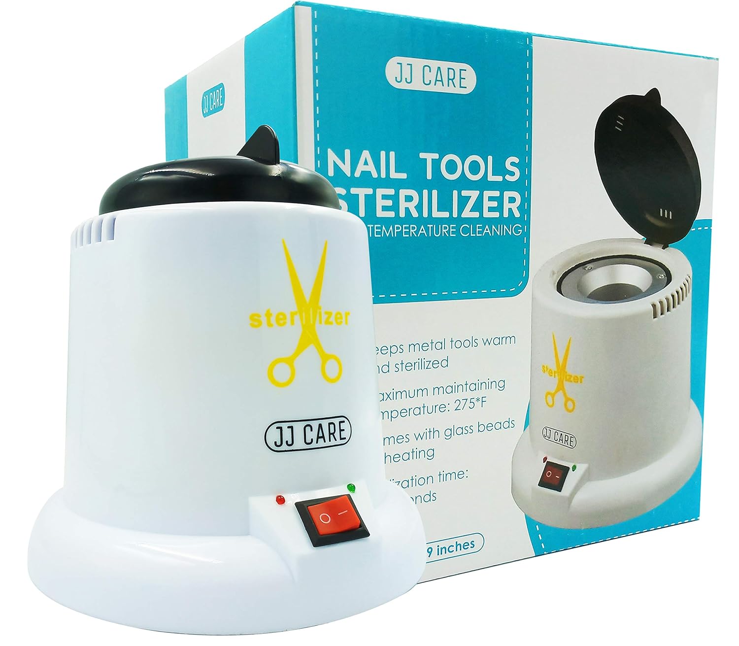 JJ CARE Nail Tool Sterilizer, Salon Tool Sterilizer