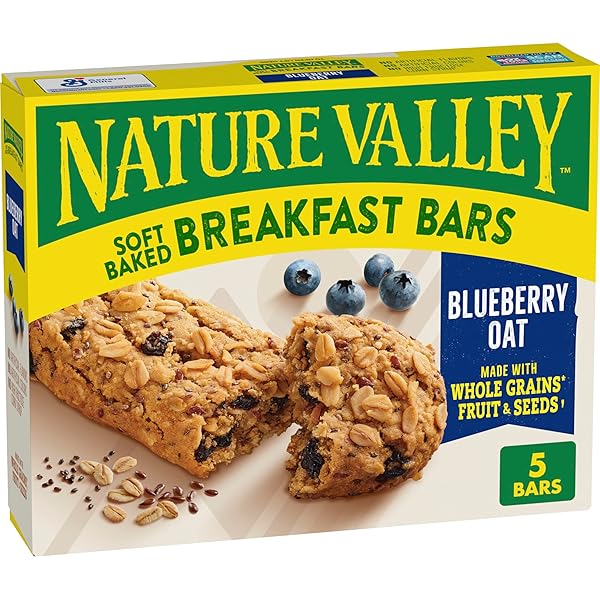 NATURE VALLEY SOFT BAKED BREAKFAST BARS, BLUEBERRY OAT,...