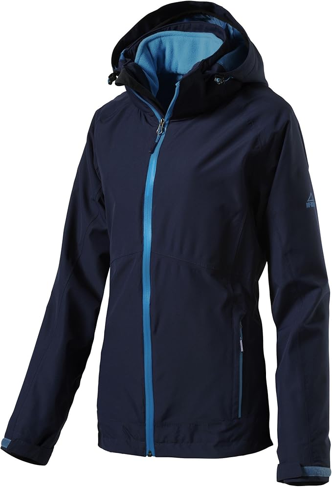 Drei In Eins Jacke Damen McKinley Damen Wander Freizeit Doppeljacke DORADO 3 in 1 Jacke navy
