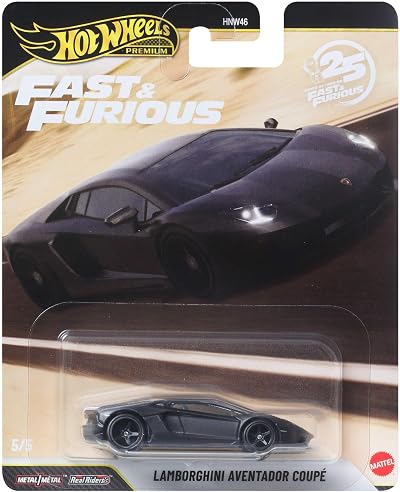 Hot Wheels Premium Fast & Furious Lamborghini Aventador Coupe 1:64 Die-Cast