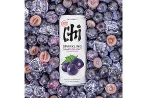 CHI FOREST Grape Delight sparkling water, 0 Sugar 0 Carolies, 11.16 fl oz* 24