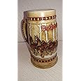 1981 BUDWEISER HOLIDAY BEER STEIN / MUG - Snowy Woodlands CS-50