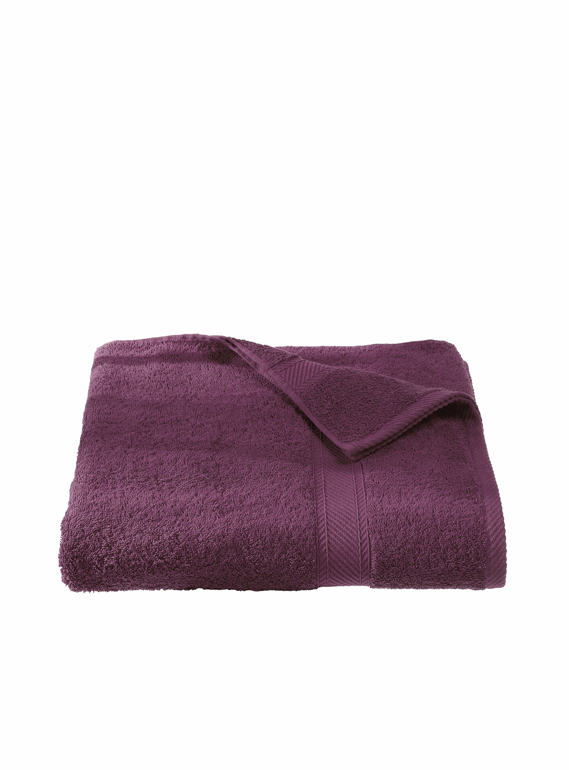 De Witte Beet Red lietaer Collection H Sponge Cotton Bath Towel 100 x 150 cm