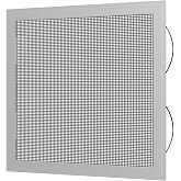 Custom Window Screen Replacement - Fully Assembled Double Hung Full Screen. The DH8 Utilizes Two Leaf Springs to Help Secure the Screen in Your Window and a Pull Rail for Easy Installation and Removal