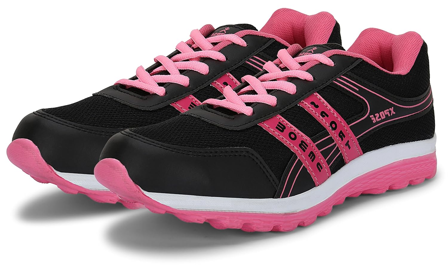 xpose women's pink sports (joggers) running shoes