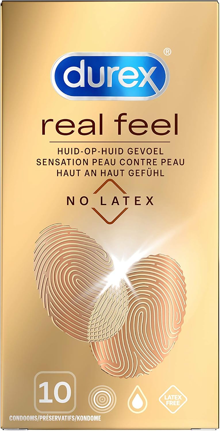 Durex Real Feeling 10 Condom -Pack of 2, 1 count (Pack of 20) - Image 3