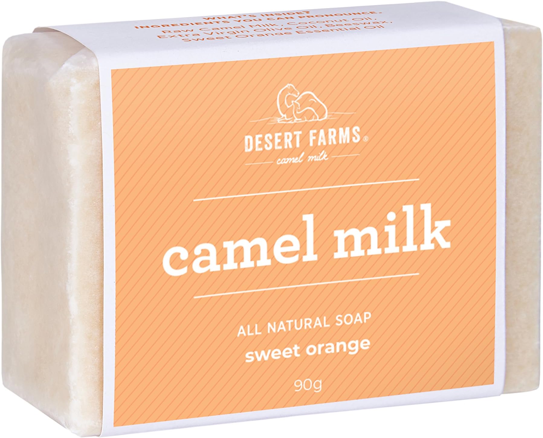 RAW Camel Milk Soap (Sweet Orange)