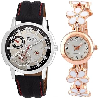 Analogue Multicolour Dial Watch Unisex Watch Combo of 2