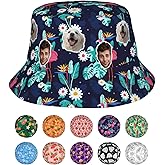 Iuwfyul Bucket Hat Beach Hat for Women Men, Fisherman Outdoor Summer Travel Sun Hat