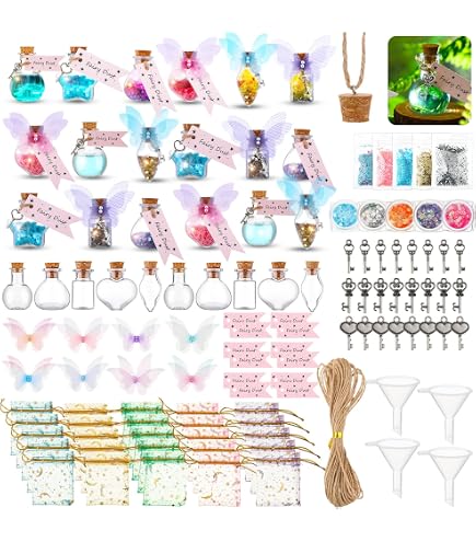 Amazon.com: Jinei 174 Pieces Fairy Magic Potions Kit with 24