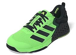 adidas Unisex Dropset 3 Training Sneaker, Lime