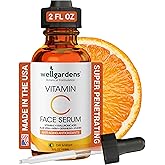 100% Pure Vitamin C Serum for Face - Anti Aging Face Serum - Vitamin C Face Serum, Vitamin E, Hyaluronic Acid, Botanical Blend - Face Serum for Eye Area, Dark Spots, Fine Lines, Wrinkles - 2 FL OZ