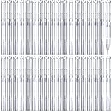 Blulu 36 Pieces 3 ml Nail Pens Empty Nail Oil Pen Cosmetic Lip Gloss Container Eyelash Growth Liquid Tube with Brush Tip for 