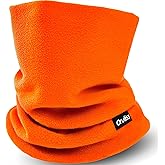 Oruliss Winter Neck Warmer for Men Women, Fleece Neck Gaiter Double-Layer Face Cover Ski Mask for Cold Weather