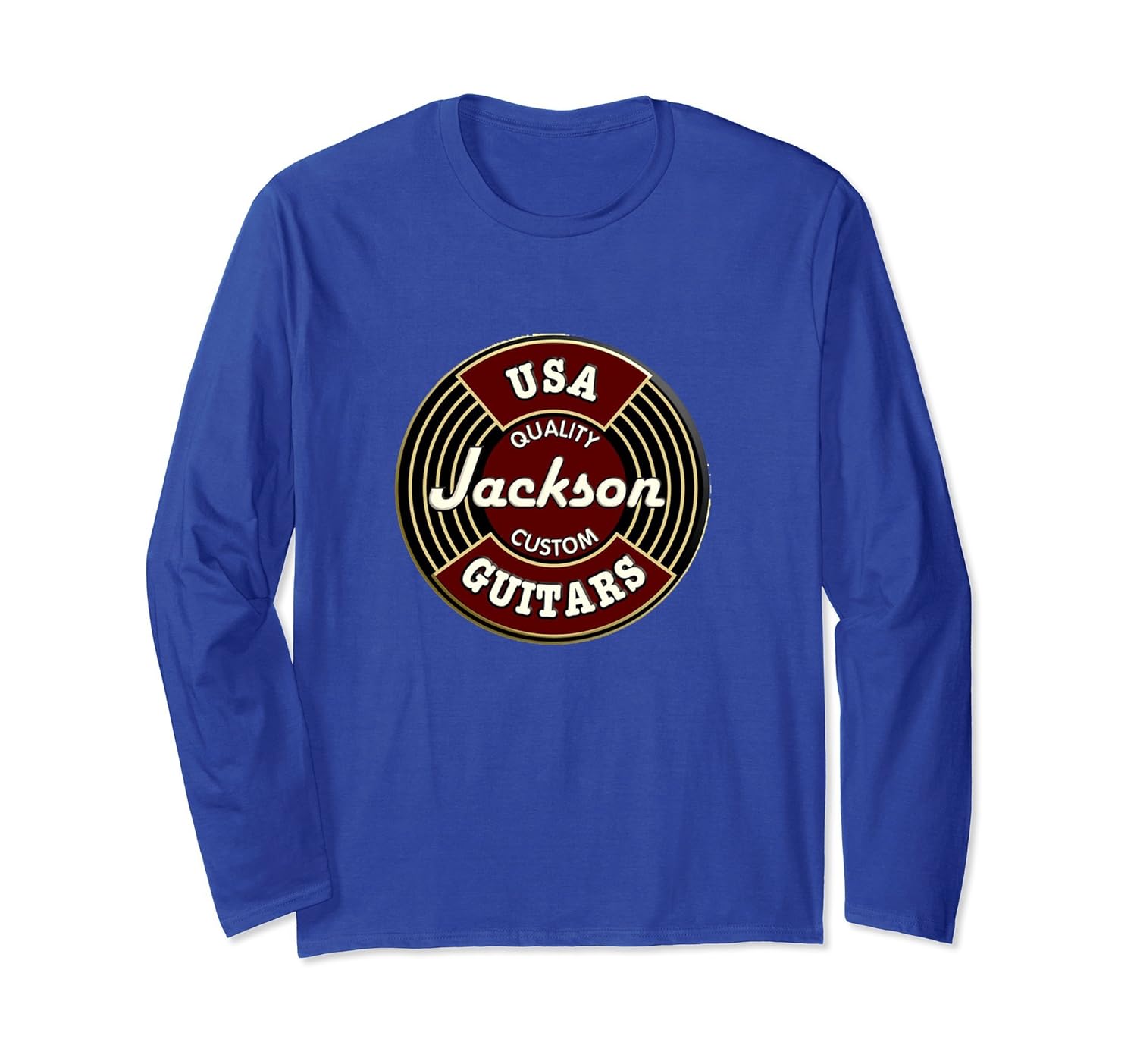 Usa Jackson Guitars Long Sleeve Tshirt I Don't Need Therapy-anz