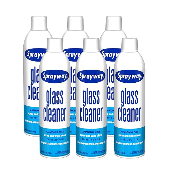 SPRAYWAY GLASS CLEANER WITH FOAMING SPRAY FOR A...