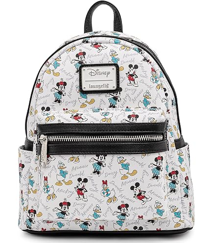 Amazon.com: Loungefly Disney Ghost Mickey Mouse BOO! Halloween Womens Mini Backpack Purse : Clothing, Shoes & Jewelry