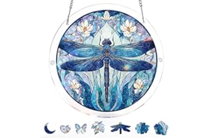 83PCS Acrylic Jigsaw Puzzle Suncatcher-6/7/8/9 in Sun Catcher Puzzle Garden Decoration, Window Suncatcher Acrylic Puzzle, DIY