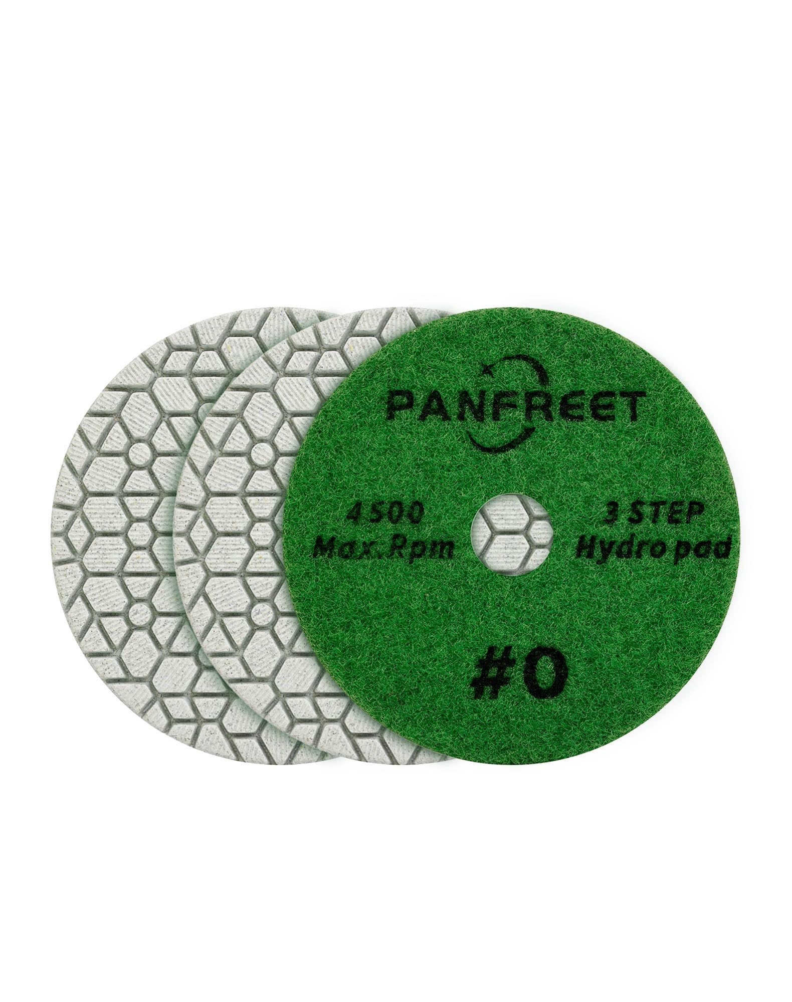 Panfreet 4"/100mm 3 Step Polishing Diamond
