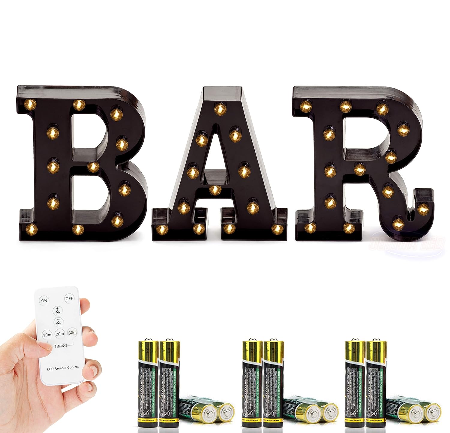 Best Illuminated Home Bar Sign