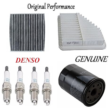 Amazon Com Tune Up Kit Cabin Air Oil Filters Plugs For Scion Xb
