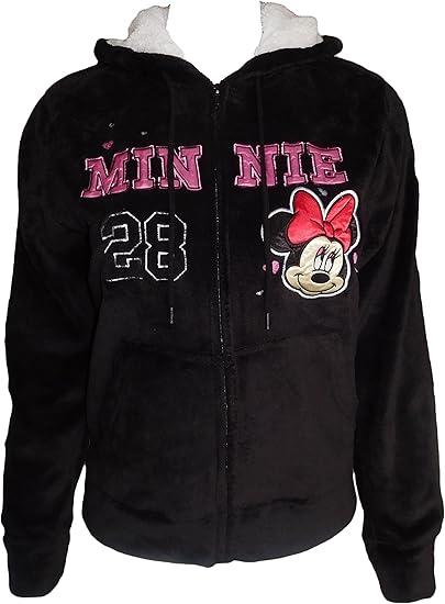 minnie mouse zip up hoodie womens