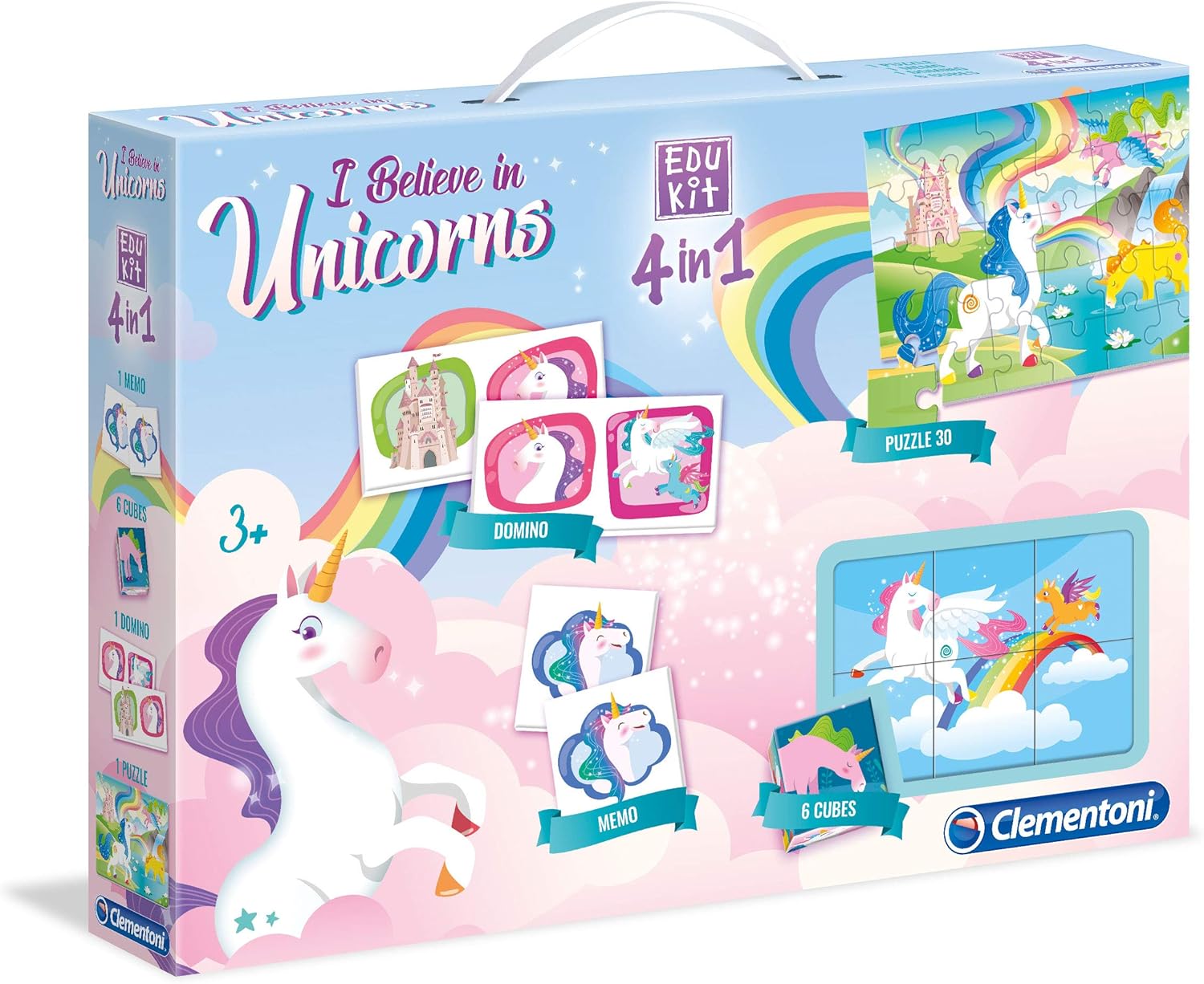 baby clementoni unicorn change language