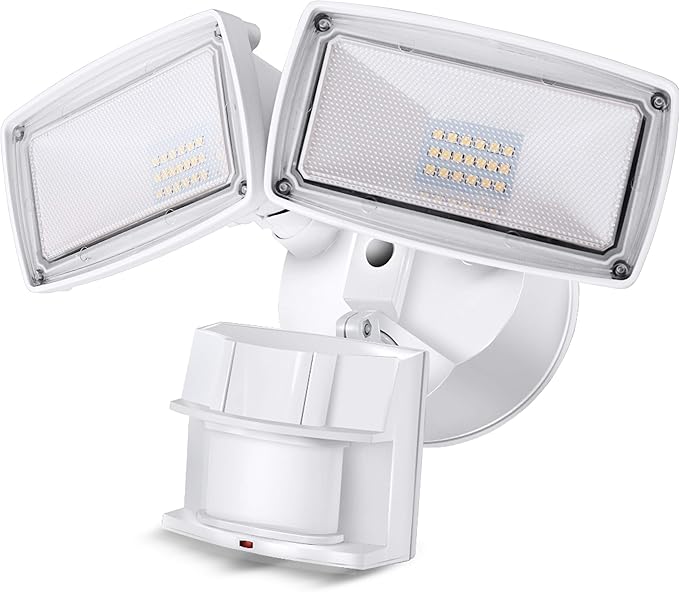 Amico Led Security Light 3000Lm, 28W Outdoor Motion Sensor Light, 5500K