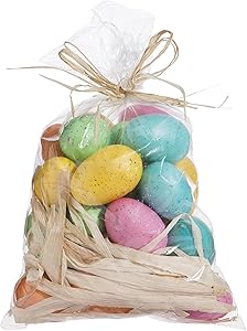 Set of 30 Speckled Easter Eggs: 2 Inches to 1 inch Easter Eggs by RAZ Imports
