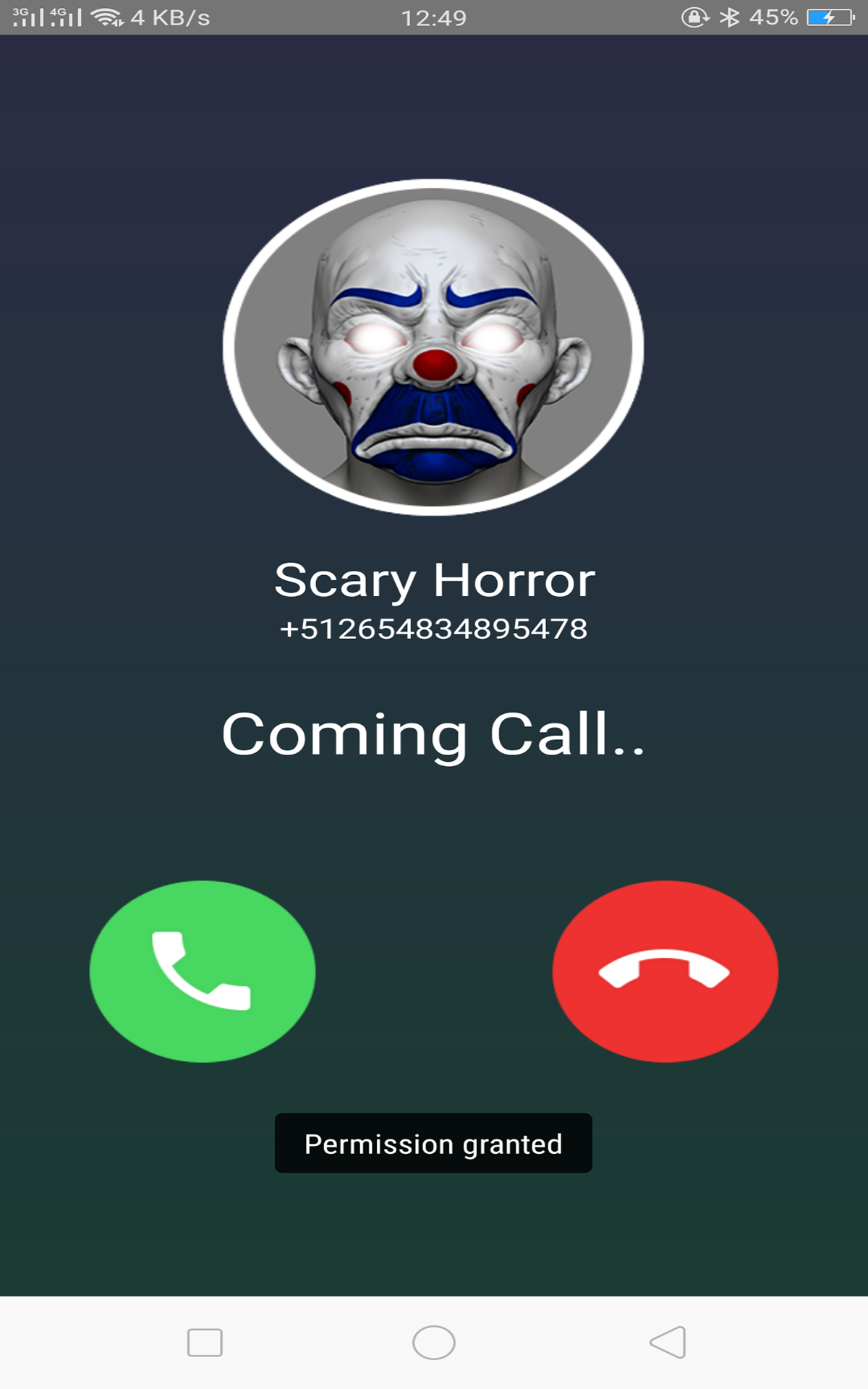 Amazon Com Scary Horror Fake Call Video Ghost Prank Call Apps Appstore For Android